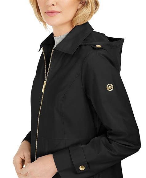 michael kors raincoat beige|michael kors ladies raincoats.